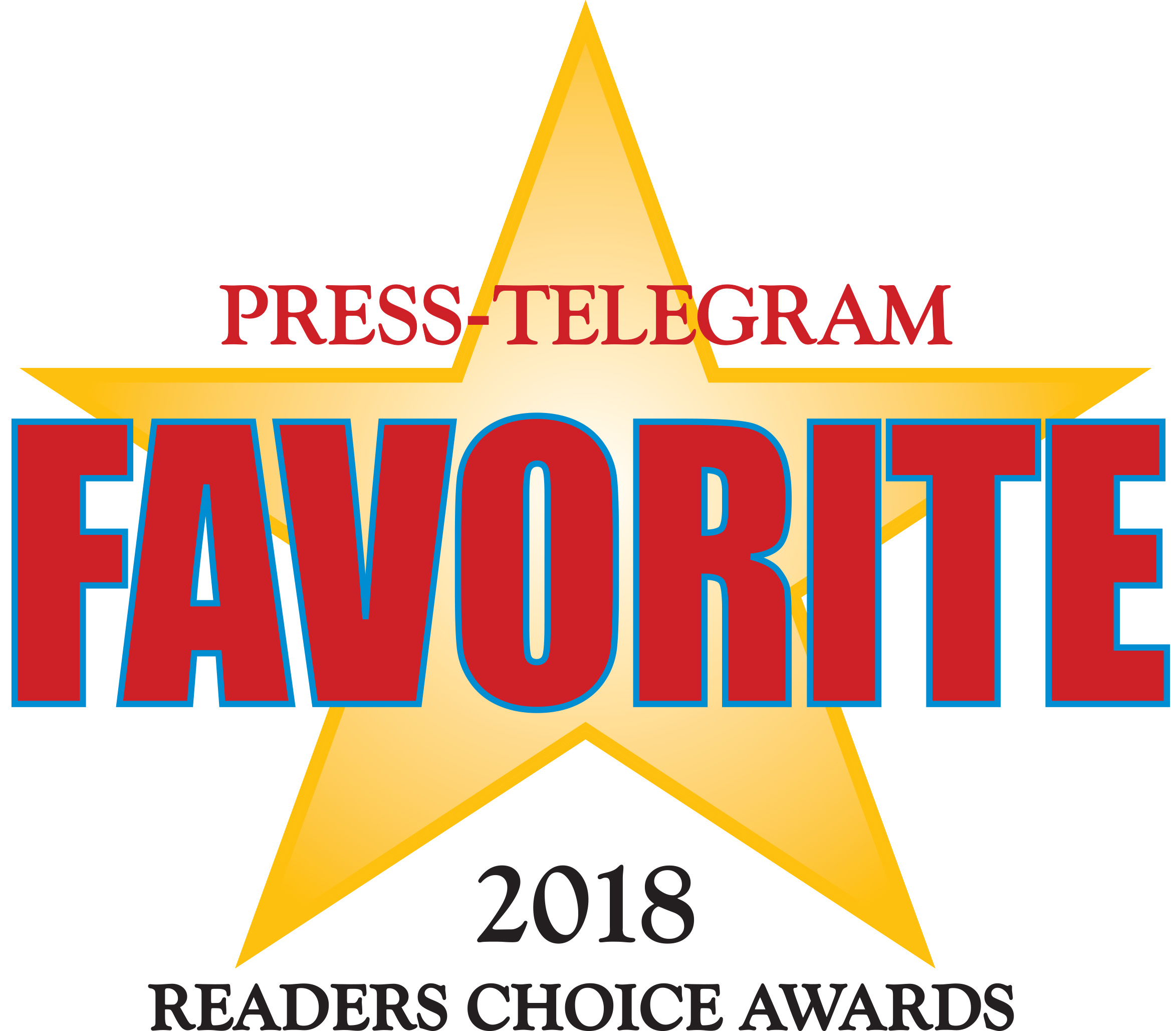 The Winner of 2018 Press Telegram's Favorite In Business Award